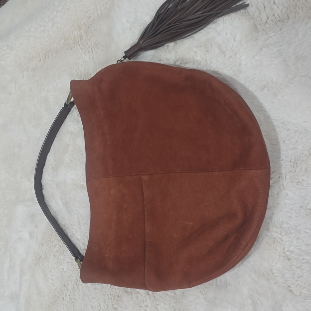 HOBO Gardner Leather Tassel Hobo Bag - Picture 2 of 10